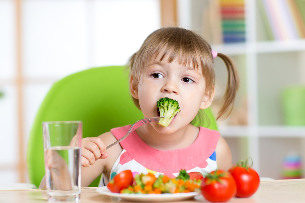 Os benefícios de uma boa alimentação na infância